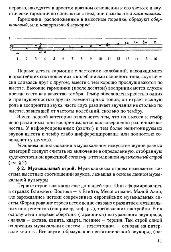 КулЛиб. Н. Ю. Афонина - Теория музыки. Страница № 11