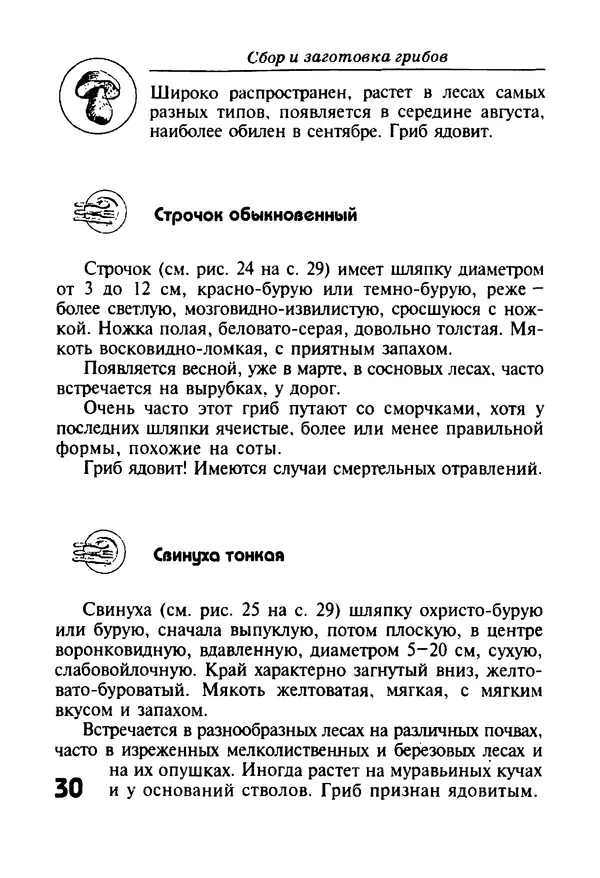 КулЛиб. И. В. Довбенко - Сбор и заготовка грибов. Страница № 30