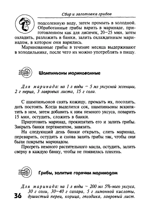 КулЛиб. И. В. Довбенко - Сбор и заготовка грибов. Страница № 36